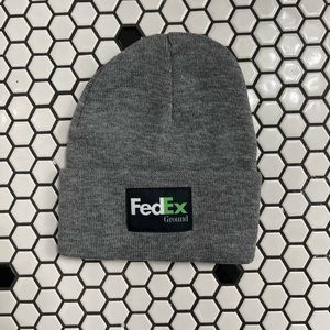 Nwot Fed Ex Hat Beanie 